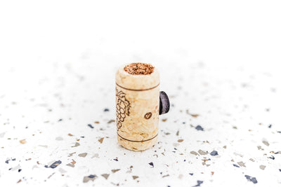 Wine Cork Magnet with Hole for Tillandsia Air Plants