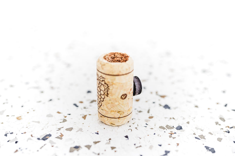 Wine Cork Magnet with hole for Tillandsia Air Plant
